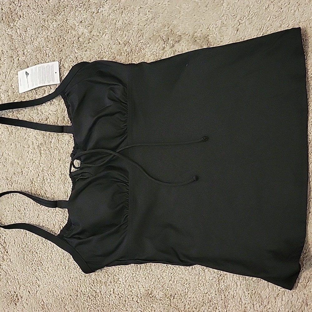 LANDS' END TAKINI BATHING SUIT TOP NWT...SMALL